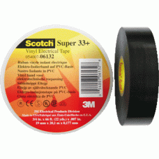 3M Scotch Super 33+ Zelfklevende tape 